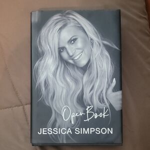 Jessica Simpson Open Book - Black and White Cover